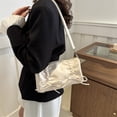 thumbnail image 4 of Bolso Hombro Vintage Bolsillo Casual Mujeres Puo Cuero Pubs, 4 of 9