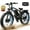 Black-Blue, variant on (US in Stock)Peak 6000W Dual Motor Ebike , 45-50MPH Electric Bike for Adults, 60V 25AH Battery 100Miles Range Ebike, 26Inch Fat Tire Fast Electric Bicycles for Snow Off-Road Commuter Mountain E-Bike