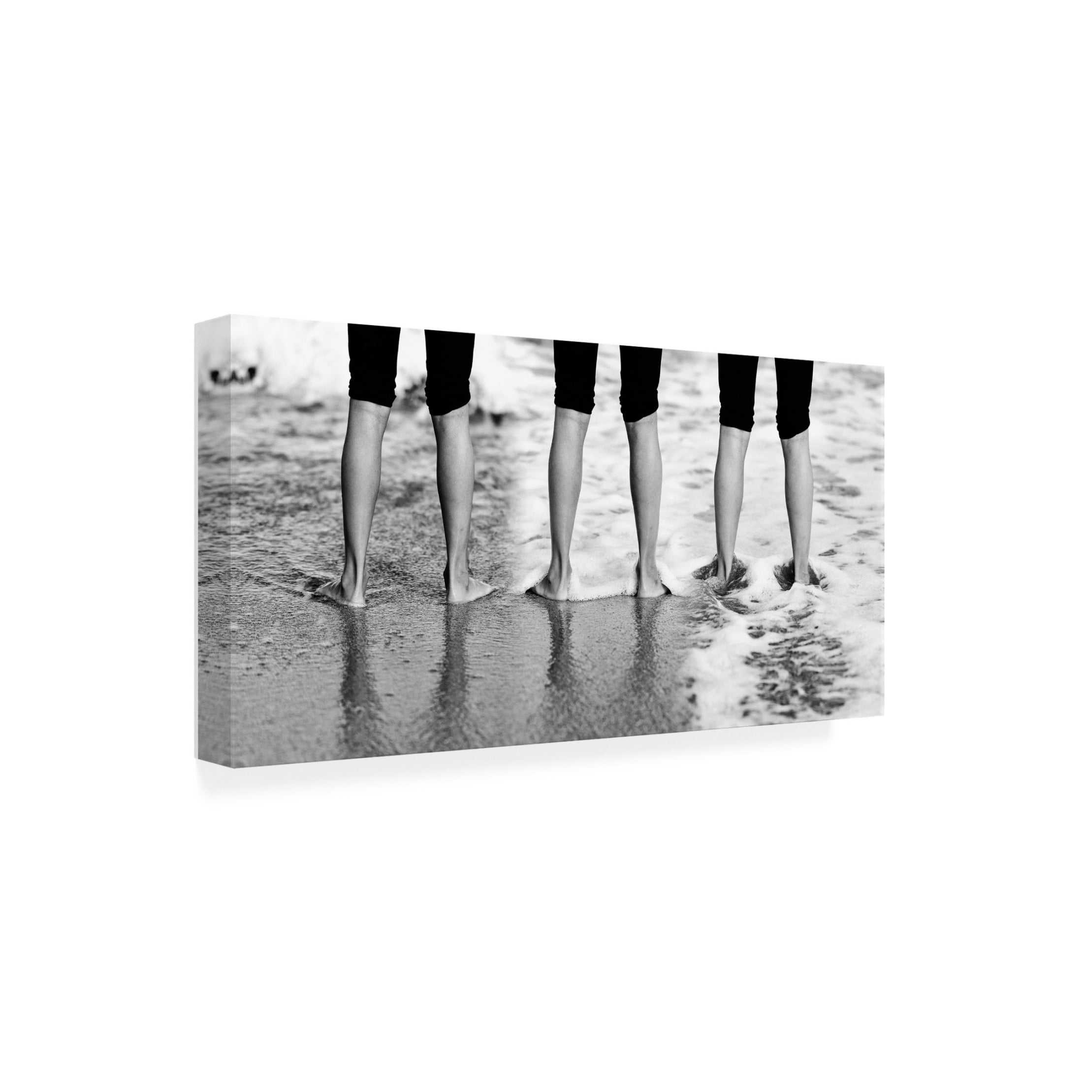 Trademark Fine Art Leif Londal Wet Feet. Canvas Wall Art