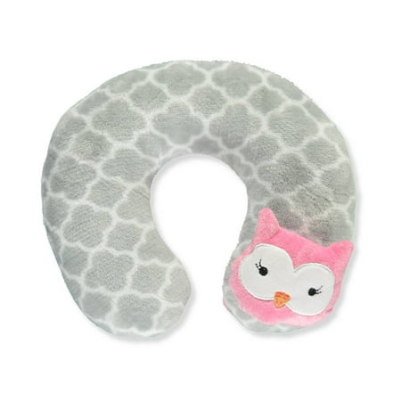 Cribmates Baby Girls Sleepy Owl Neck Pillow Walmart Com