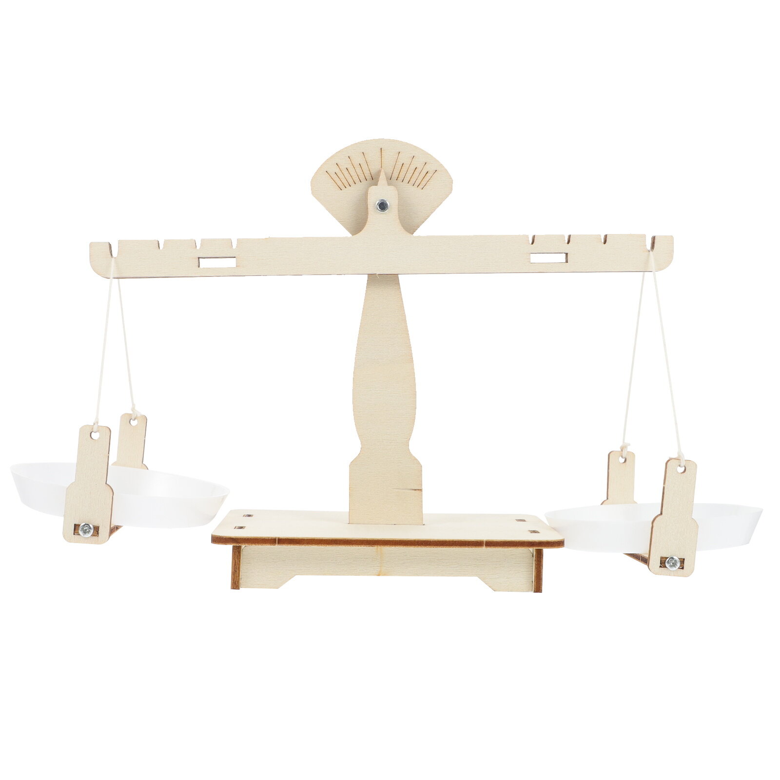 Diy balance scale model toy 1 Set Children DIY Balance Scale Education