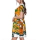 thumbnail image 2 of Disketp Thanksgiving Truck para Vestido de Manga Corta para Mujeres, Vestidos de Verano para Mujeres, Casual y Holgado para la Playa, 2 of 6