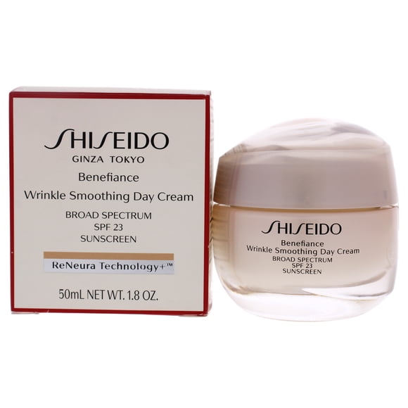 Crema Shiseido Benefiance Wrinkle Smoothing Day Cream SPF 23 Crema Unisex 1.8 oz