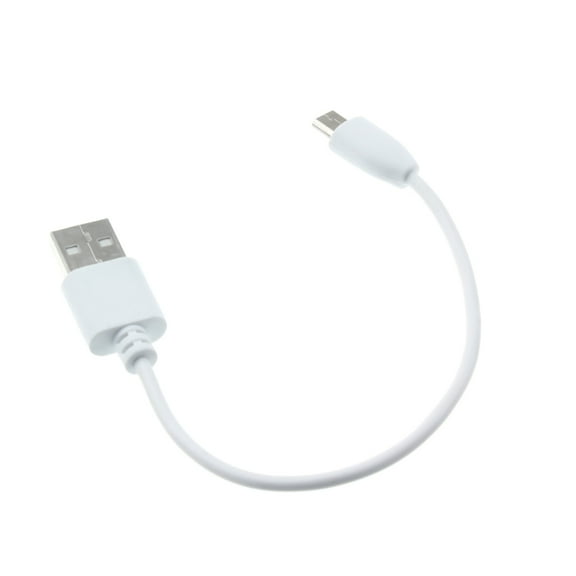 MicroUSB Short USB Cable Charger Cord Power Wire D3R for Samsung Galaxy S5, J7 Sky Pro, V (2017) Perx, S6 Edge  S7 Edge, Grand Prime, Active, TabPRO 12.2 10.1 SM-T520 Tab S 10.5 SM-T800 Active