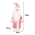 thumbnail image 5 of Muñeco de peluche perfecl Papá Noel navideño decoración M, 5 of 5