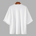 thumbnail image 3 of INCERUN Men's Casual Half Sleeve T-Shirts Round Neck Summer Solid Color Basic Tops Tee, 3 of 3