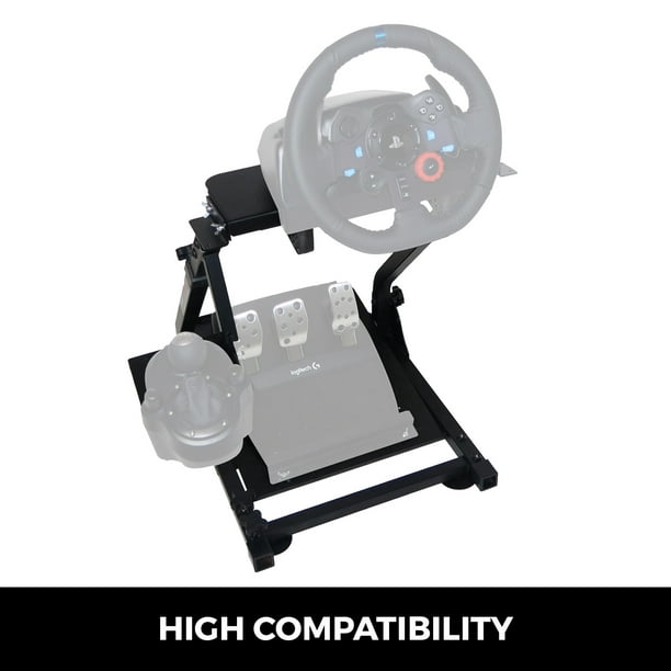VEVOR G920 Racing Steering Wheel Stand Shifter Mount fit for Logitech G27  G25 G29 Gaming Wheel Stand Wheel Pedals NOT Included Racing Wheel Stand 