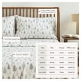 thumbnail image 4 of Great Bay Home Lodge Flannel Sheet Set - 100% Turkish Cotton - Double Brushed (King, Truckee - Grey), 4 of 6