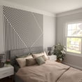 thumbnail image 6 of Ekena Millwork 47"H x 3/8"T Adjustable PVC Slat Wall Panel Kit with 1"W Slats, Unfinished (contains 42 Slats), 6 of 7