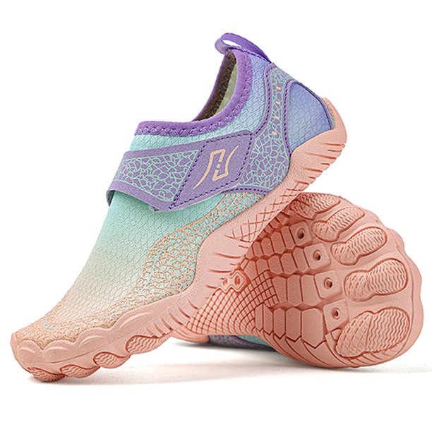 Zapatos Calcetines acuáticos descalzos para niños y niñas, transpirables para vadear, ligeros con gancho y bucle Ndcxsfigh Tenis De Mujer Tenis De Hombre