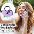 thumbnail image 5 of iPhone XR Case ,Card Slots Leather Wrist Strap Phone Cover for iPhone XR, 5 of 5