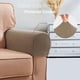 thumbnail image 5 of 1 par de protectores de reposabrazos, funda de sillón, funda de respaldo, muebles de sofá Blanco, 5 of 5