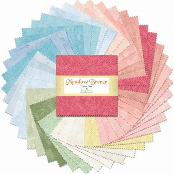 Wilmington Prints 5" Squares Meadow Breeze - 42pcs