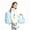 Blue, variant on WAYUTE Kids Backpack 3 Pcs Backpack Set for Girls Large Capacity Ice Cream Printed Schoolbag with Lunch Tote and Pencil Lightweight Bookbag Casual Outdoor Travel