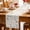 Beige, variant on Spring Floral Table Runner, Summer Birds Botanical Country Washable Cotton Linen Table Runners 72 Inches Long, Dresser Scarf Runner for Dining/Coffee/Kitchen/TV Stands/Cabinets 13''x72''