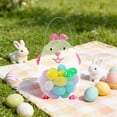 thumbnail image 6 of YingYouFu Easter Bunny Fillable Candy Box, Bunny Egg-Shaped Gift Box, Plastic Egg Container, Spring Party Favor for Kids, Eggs And Candy Holder Style J, 6 of 6