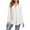 #1 4402-White, variant on Trendy Floral Print V-Neck Blouses For Women Casual Fall long sleeve Shirts Tunics Tops White