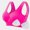 Hot Pink, variant on WAVSUF Women's Seamless Sports Bras High Support Wirefree with Removable Pads Daily Active Yoga Bras Black Size S-5XL