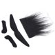 thumbnail image 4 of Halloween Barba Bigote Ceja Disfraz Fiesta Decoración Barba Vello Facial Bigote Prop Púrpura, 4 of 8