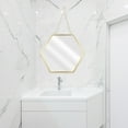 thumbnail image 3 of EeaseCA Miroir Mural Décoratif Hexagonal Style Moderne, 3 of 7