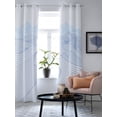 thumbnail image 5 of Patio Curtain Desert Starry Sky Valley Kitchen Curtains In The Modern Living Room Bedroom Dining Room Translucent Curtain, 5 of 6