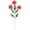 E, variant on Lifelike Artificial Violet Single Stem Flower, Faux Silk Plant For Indoor Outdoor Spring Home Decor, Wedding Centerpiece Vase Filler, Blue