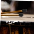 thumbnail image 3 of Drum Stick Mute Set, Attenuating Sound Stretchable Silicone Drumstick Tips Durable  for Percussion Instrument, 3 of 7