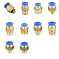 thumbnail image 2 of tredstone 10 Pcs Maison Portable Interface Filetée Tuyau Pneumatique Connecteur de Tuyau Pneumatique Réutilisable Libération Rapide Connecteurs de Tuyau Matériel PC4-02, 2 of 9
