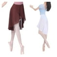 thumbnail image 7 of Ballet Skirt Dance Skirt Women Wrap Chiffon Dance Skirt Ballet Tutu Skate Skirt Buckles Ballerina, 7 of 7