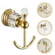 thumbnail image 4 of Gancho para toalla de baño, gancho de cristal decorativo, colgador de toalla de mano resistente, gancho de pared para bata, 4 of 4