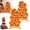 2pcs, variant on Basketball Balloons with Self Standing Foil Columns, 3.5 ft Sports Party Decor