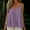 Purple, variant on qelini Linen Tank Tops for Women Plus Size Spaghetti Strap Long Tee V Neck Sleeveless Shirt Solid Color Cloths