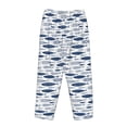 thumbnail image 5 of Goofa Blue Fish Printed Soft Pajama Pants for Women, Wide Leg Comfy Casual Lounge Yoga Pants-XX-Large, 5 of 9