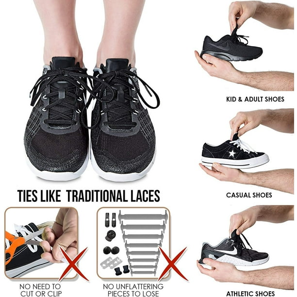 thin elastic shoe laces