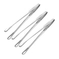 thumbnail image 5 of 3 pinzas para parrilla, pinzas para alimentos de panadería, pinzas de cocina, pinzas de acero inoxidable para alimentos, pinzas para carne, 5 of 5