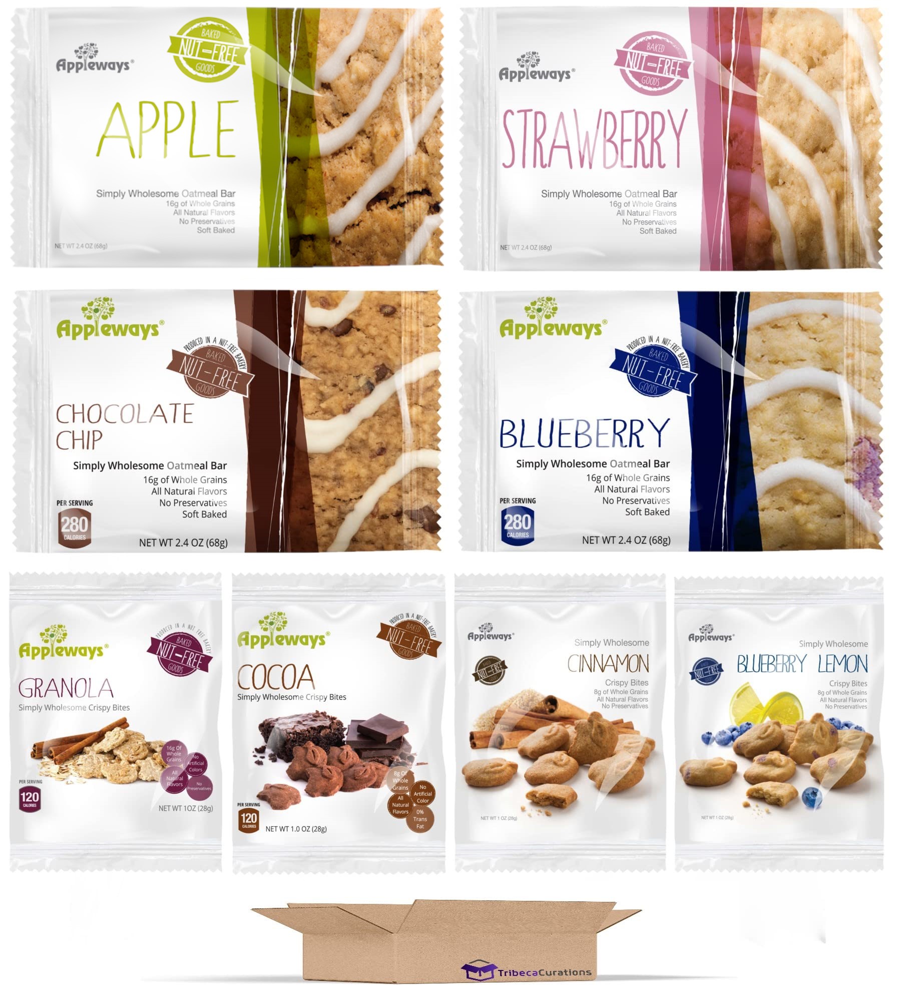 Ultimate Variety Pack Appleways Assortment 48 Snacks Bundled by