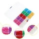 thumbnail image 1 of IDEANATEGRATE 170Pcs DIY Hair Tube Beads Assorted Color Hollow Hair Braiding Supplies for Festival Style, 1 of 5