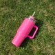thumbnail image 5 of Frasco de vacío de viaje de acero inoxidable con taza de agua portátil de paja de 40oz para mujeres y hombres, 5 of 7