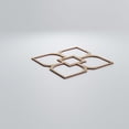 thumbnail image 4 of Ekena Millwork 11 3/8"W x 11 3/8"H x 1/4"T Small Olivia Decorative Fretwork Wood Wall Panels, Hickory, 4 of 18
