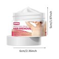 thumbnail image 3 of Teissuly Hair Removal Cream for Women Men, Depilatory Cream for Sensitive Skin and Private Area-unwanted Hair in Underarms, Pubic & Bikini Area-gentle 50ml Teissuly WER202401227123, 3 of 7