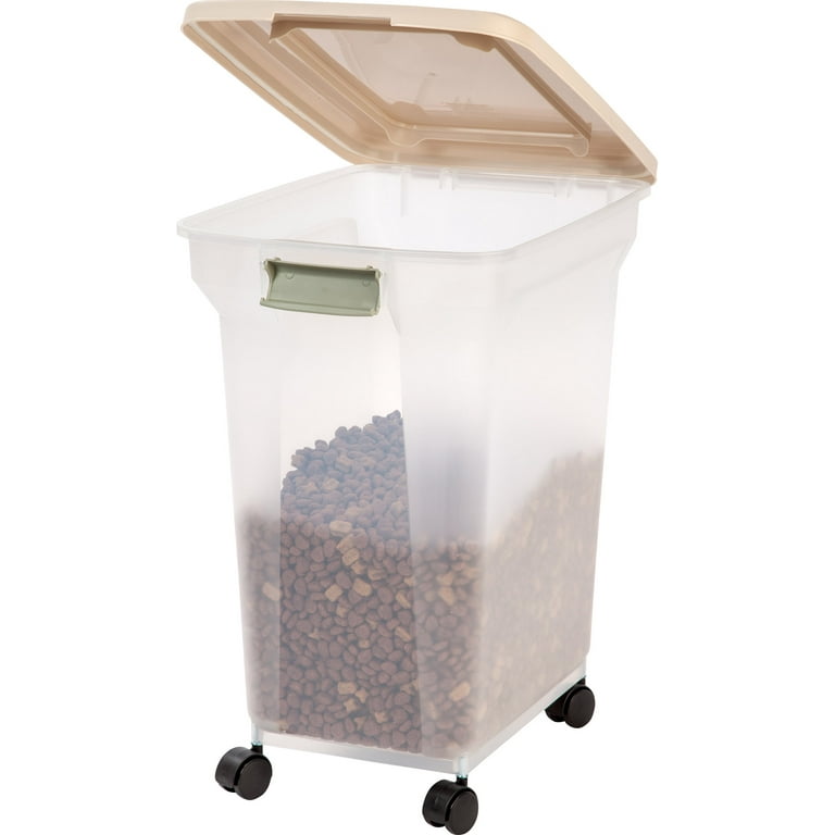 Walmart pet top food storage