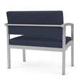 thumbnail image 5 of Lenox Steel Reception Waiting Room Bariatric Chair / Silver Steel / Blue, 5 of 5