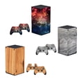thumbnail image 5 of Mytrix Whole Body Protective Skin for Xbox Series X Console and Controllers, Durable Vinyl Decal Style Skin Stickers for Xbox - Wooden Amber, 5 of 5