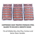 Taconic Shave Triple Blade Razor Cartridges for Gillette Atra, Atra
