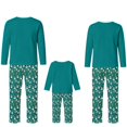 thumbnail image 6 of Caixia Men's Christmas Loungewear Pajamas, Beach Santa Print 2-Piece Top and Patterned Pants, Soft Polyester for Relaxed Holiday Lounging, 6 of 6