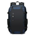 thumbnail image 1 of OZUKO Casual Backpack Large Capacity 16 Inches Computer Pocket USB Cable Port Waterproof Buiness Trip Travel Backpack, 1 of 7