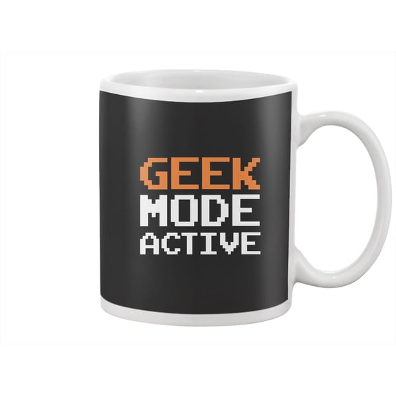 Geek Mode Active Mug -Image by Shutterstock
