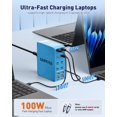 thumbnail image 3 of Estación de carga USB SAIPKYGS 12 puertos USB C 600W azul, 3 of 6
