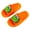 Orange, variant on Dinosaur Aqua Slippers for Toddlers - Quick-Dry Water Shoes for Kids Non-Slip Shower Sandals Summer Pool Beach Slippers with Cloud Sole