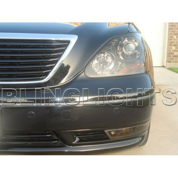Lexus LS430 Tinted Smoked Headlamps Headlights Overlays Kit Protection